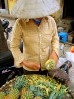 Hanoi Pineapple vendor © Sahand Images